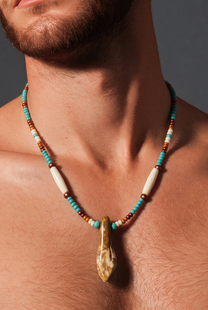 Buffalo Tooth Necklace