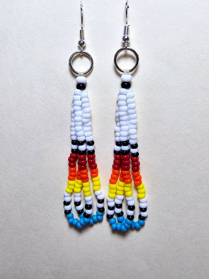 Rainbow Dangle Earrings