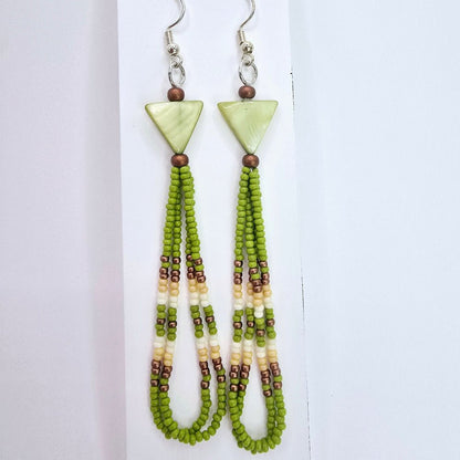Tuanse 4 Pairs Long Beaded Tassel Earrings Colorful Handmade Seed Bead Statement Fringe Drop Dangle Earrings Boho Jewelry for Women Gifts in 4 Styles Tuanse 4 Pairs Long Beaded Tassel Earrings Colorful Handmade Seed Bead Statement Fringe Drop Dangle Earrings Boho Jewelry for Women Gifts in 4 Styles