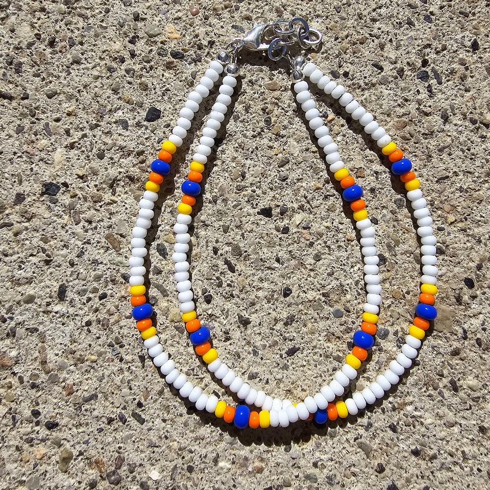 Native-Inspired Glass Beaded Bracelets
